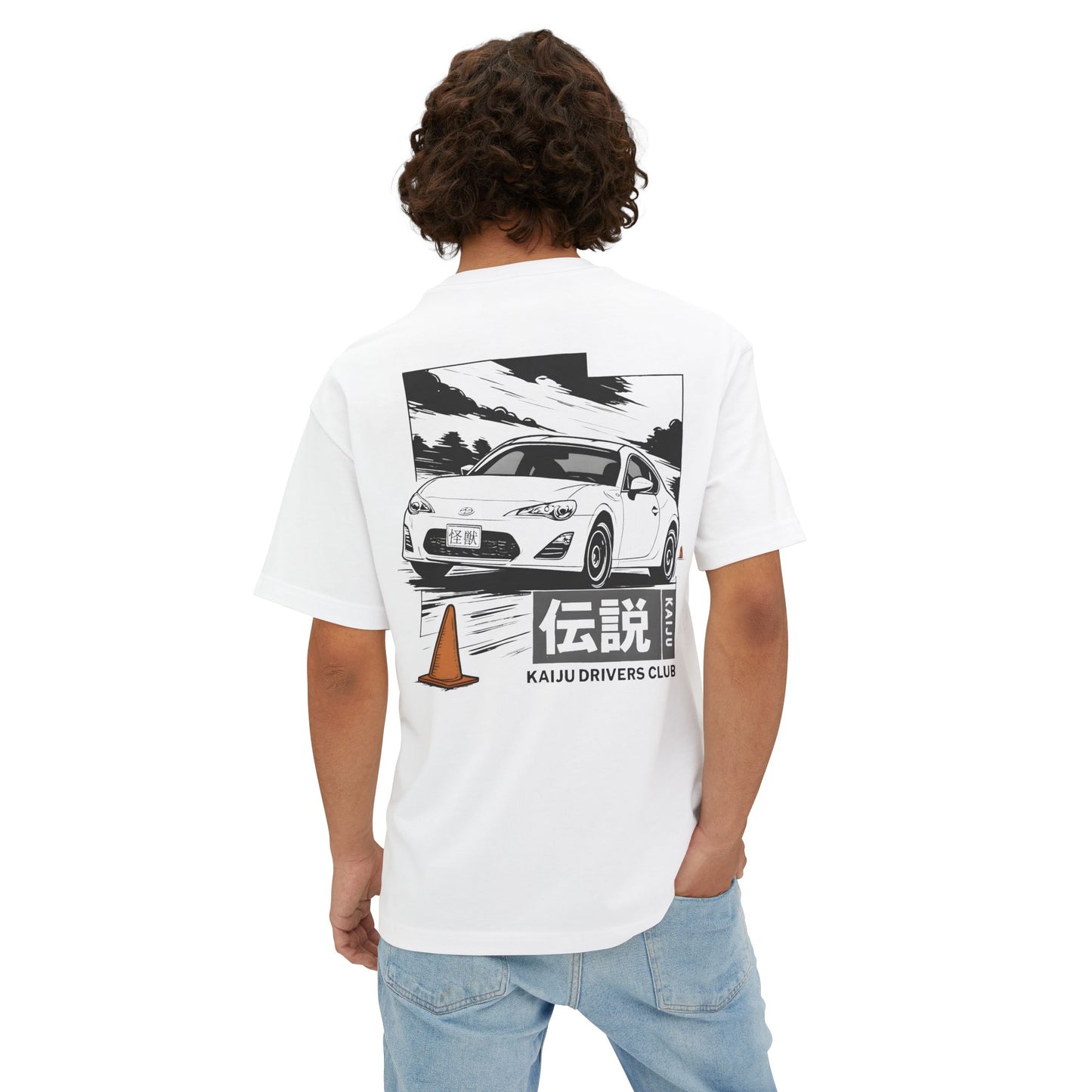 Kaiju Drivers Club Crew FRS Tee, Vintage Car Tee, Unisex Graphic Tee, Cool Car Enthusiast Shirt, Gift for Auto Lovers