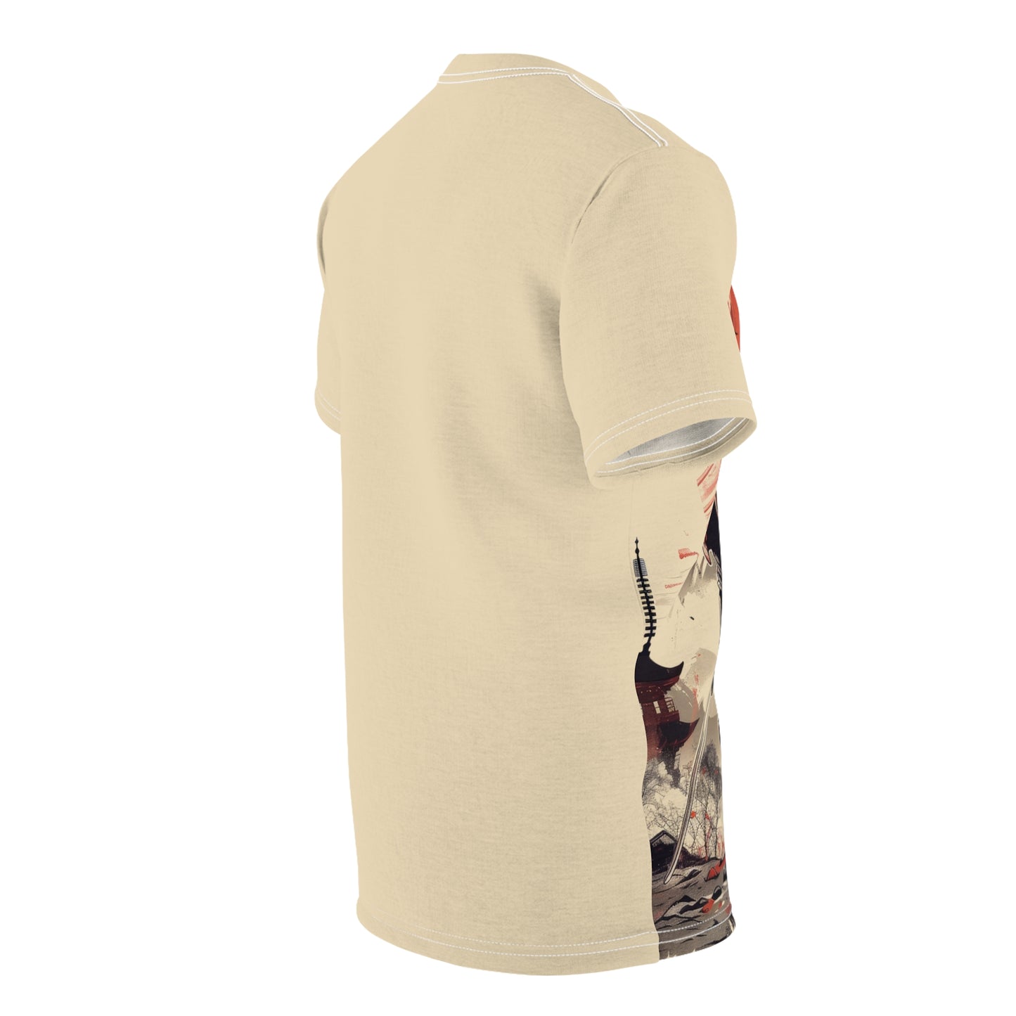 Samurai Cat Tee: Feline Warrior Japanese Art Inspired Shirt – Funny Gift for Samurais