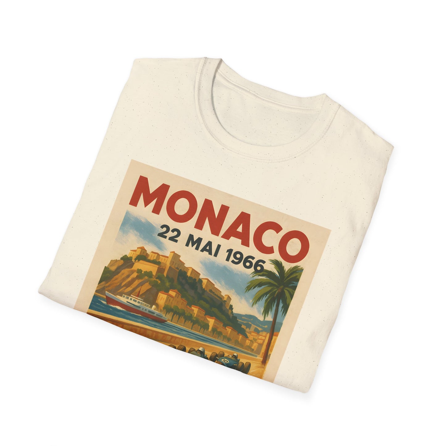 Vintage Monaco Racing T-Shirt, Vintage F1 Racing Shirt – Monaco Grand Prix 1966 Tee, Car Enthusiasts & Racing Lovers
