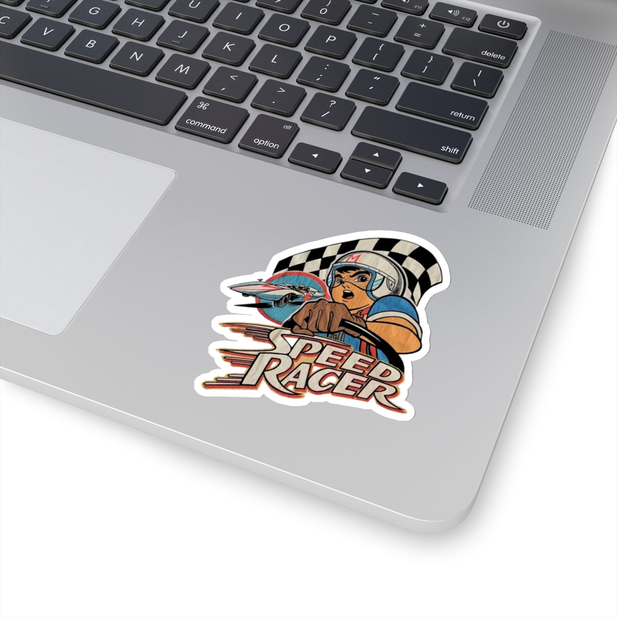 vintage 1992 speed racer, racer x, retro anime, vinyl sticker, speed racer sticker |