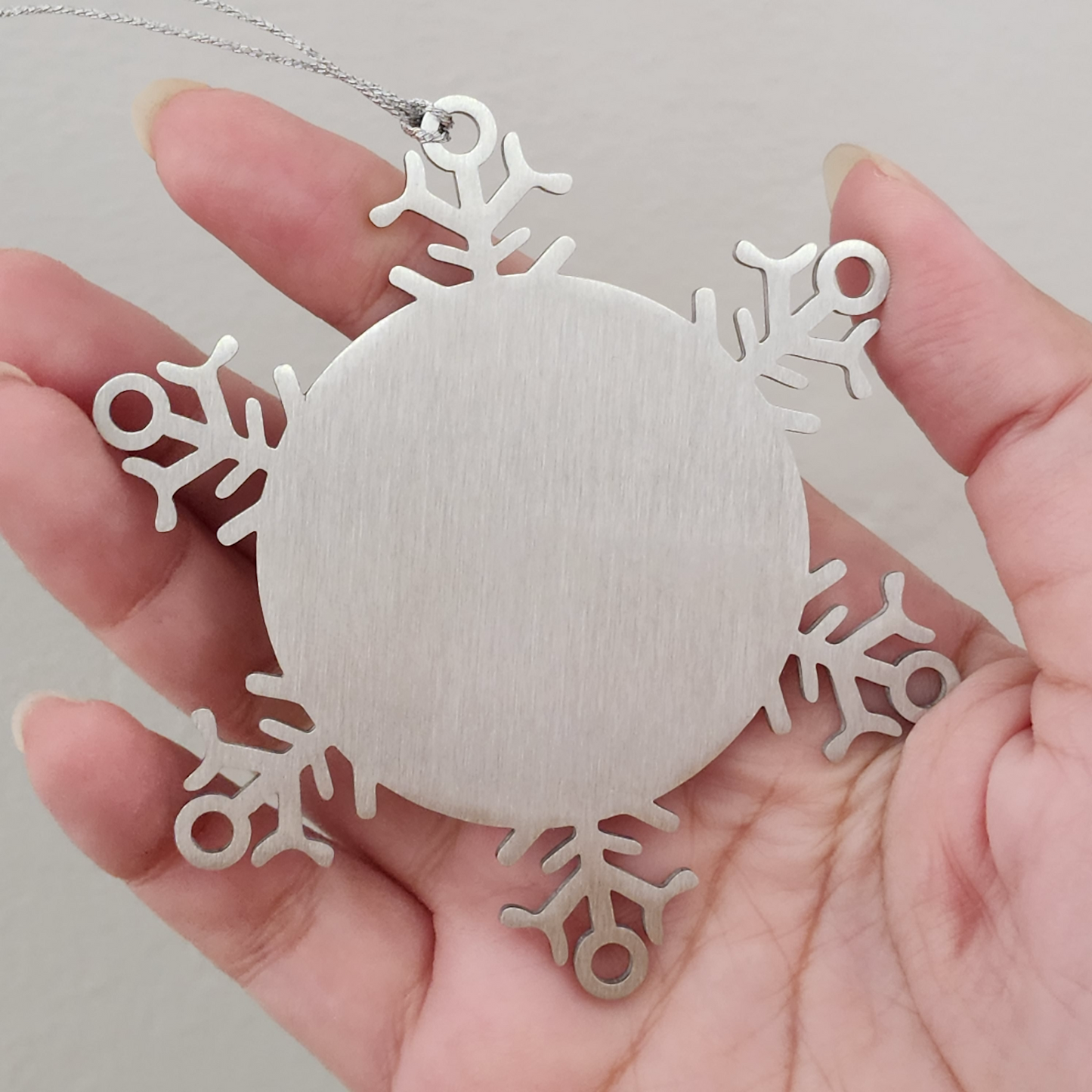 Air Traffic Control Whimsy Snowflake Ornament for Air Traffic Controller Gifts - Caution: Funny Retired Air Traffic Controller Stories for Christmas - Image 4