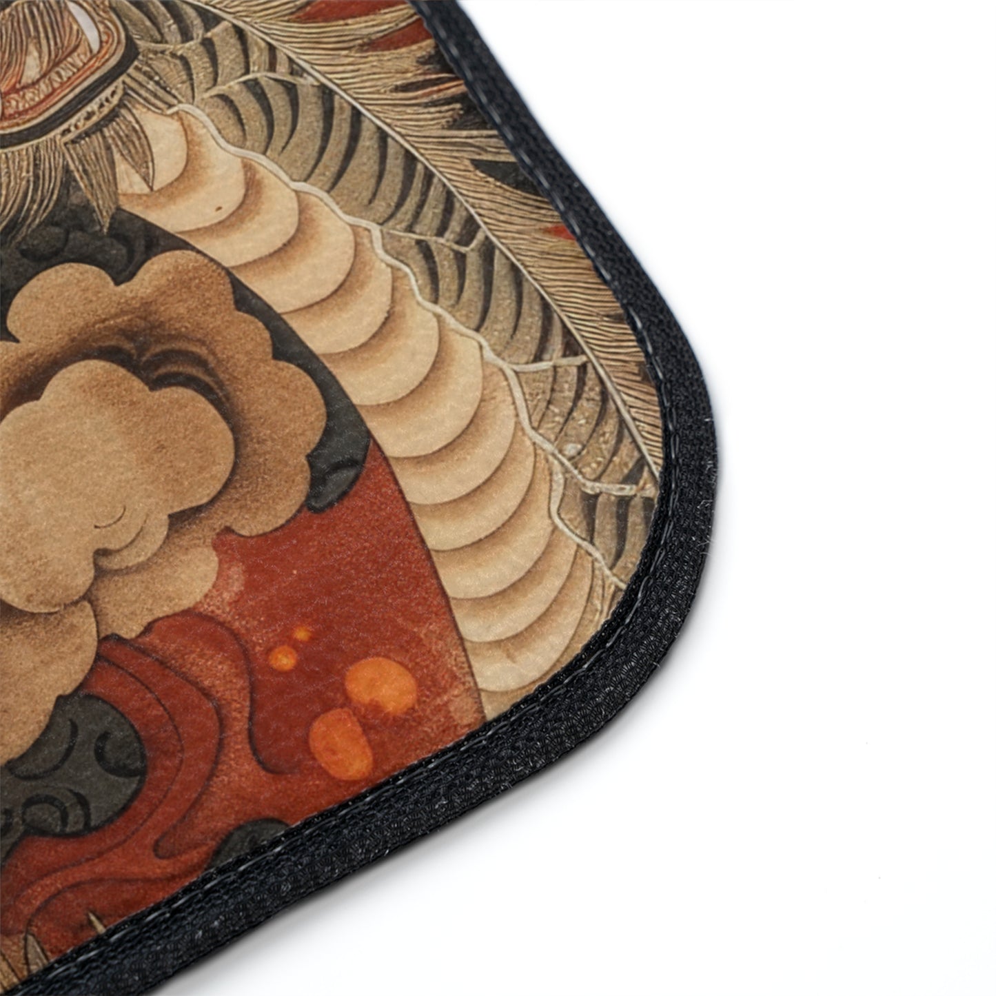Dragon-Infused Ninja Car Mats: Nanban Art & Royal Symbols, Because Your Car is Not a Peasant