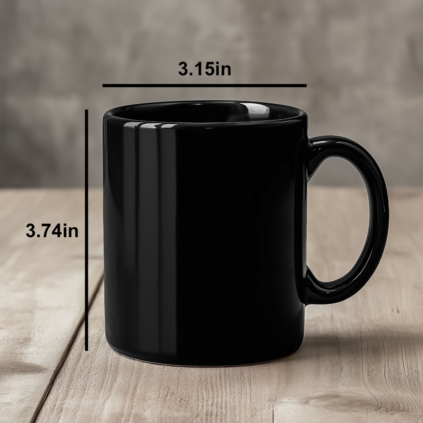 Funny Fiancee Gifts, Black Coffee Mug for Her, 'My Dear Fiancee...' Inspirational Quote, Gifts from Men, Unique Mother's Day Unique Gifts for Her, 11oz or 15oz - Additional