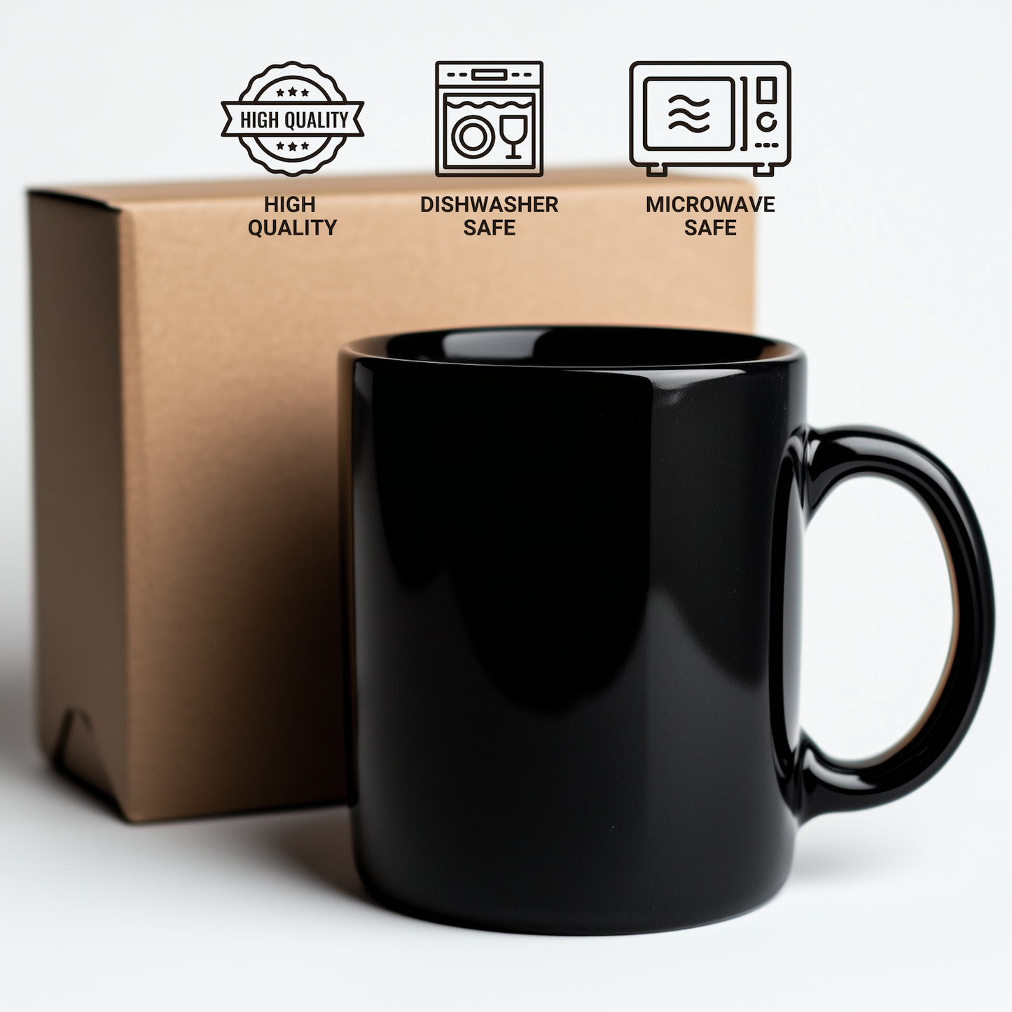 Funny Fiancee Gifts, Black Coffee Mug for Her, 'My Dear Fiancee...' Inspirational Quote, Gifts from Men, Unique Mother's Day Unique Gifts for Her, 11oz or 15oz - Additional