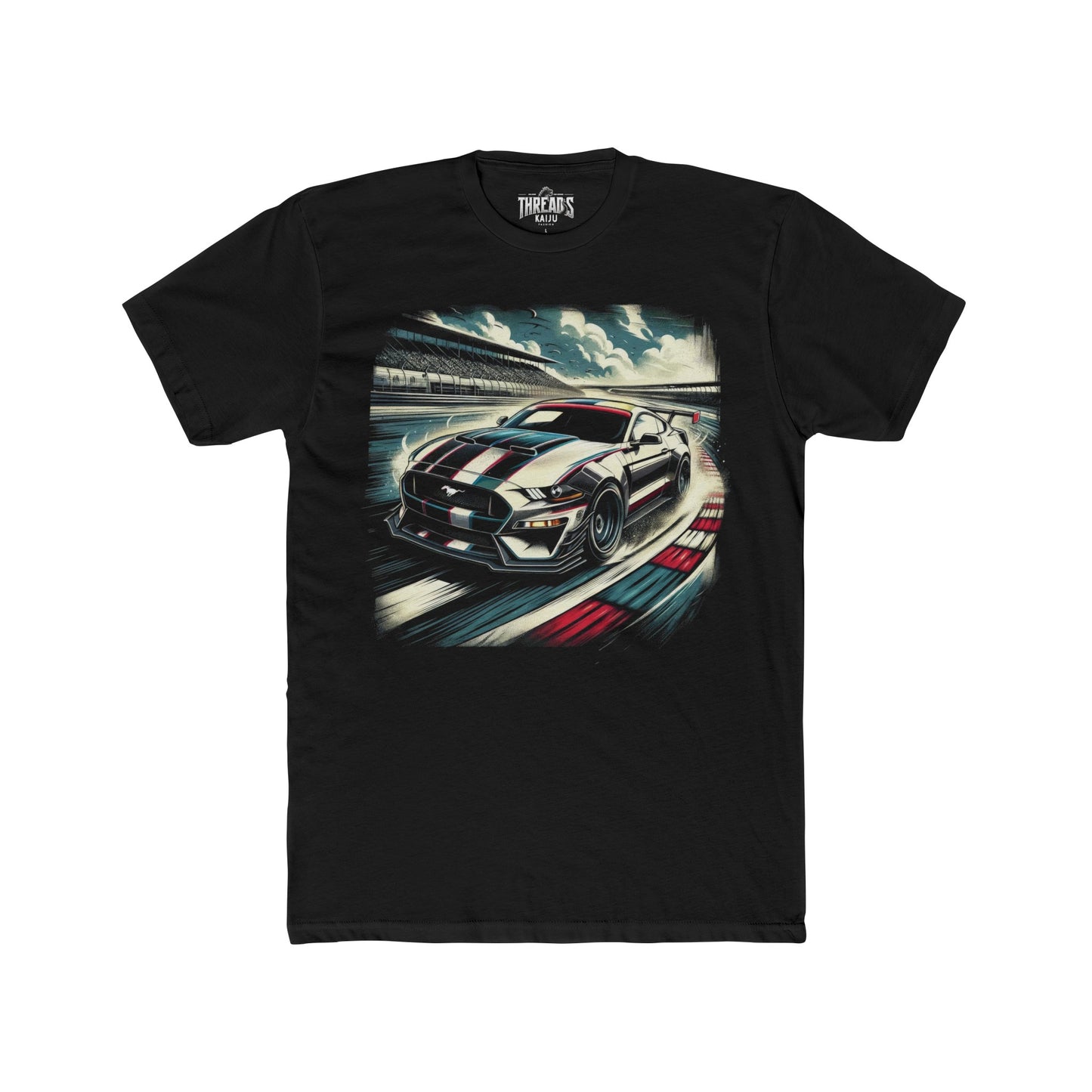 Mustang GT500 Racing T-Shirt – Shelby American Muscle Car Graphic Tee for Gearheads