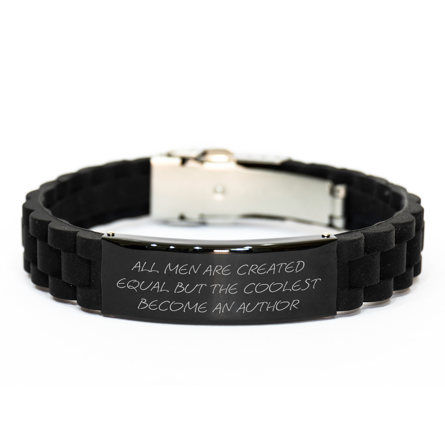 Funny Author Gifts from Men - Glide lock Clasp Bracelet for Women, Friends, Coworkers, Family - Inspirational Quote - Mother's Day Unique Gifts - Image 1