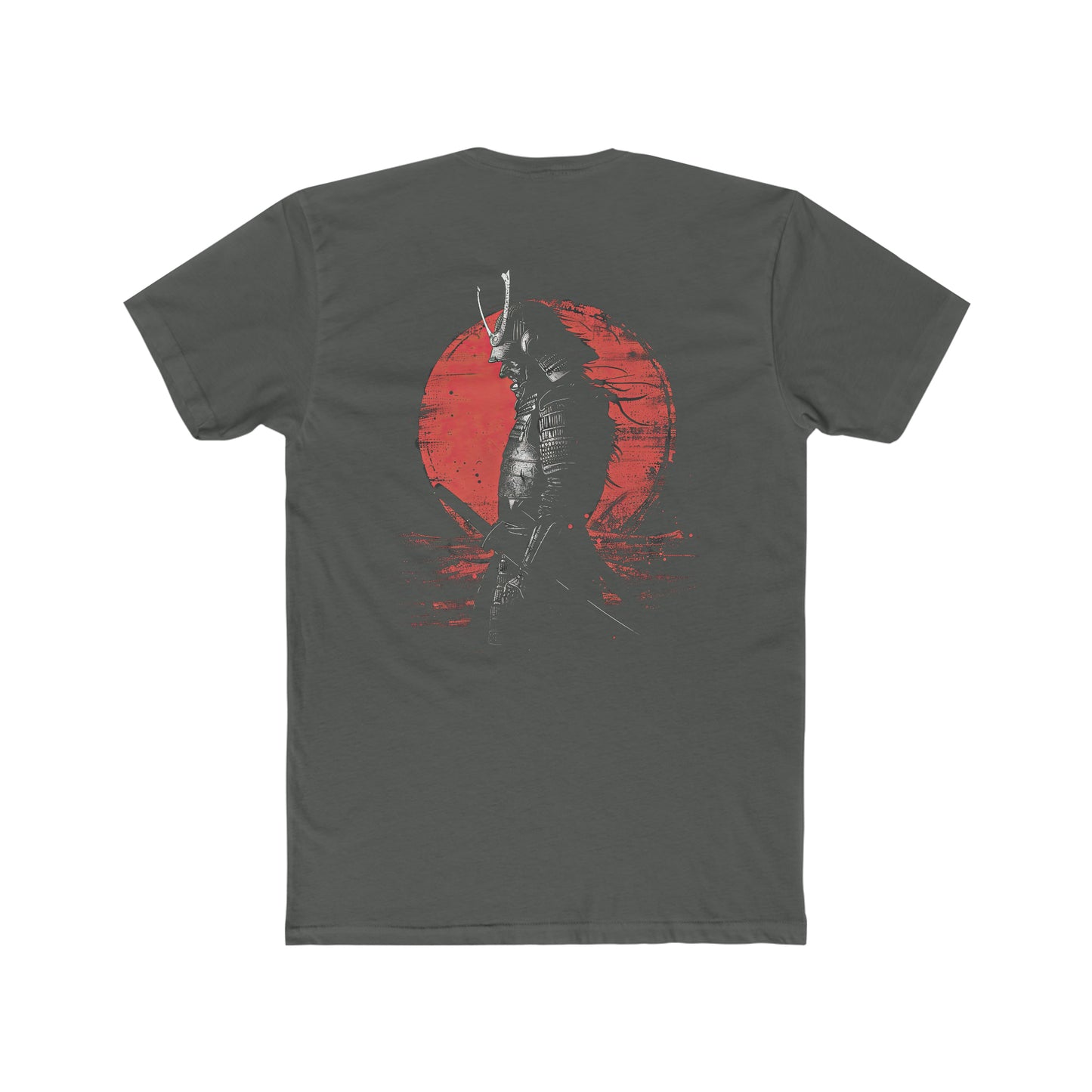 Threads Kaiju Shirt - Crimson Eclipse Samurai Tee - JDM Inspired Apparel - Classic Samurai Warrior Graphic T-Shirt - Unique Bushido Code Top