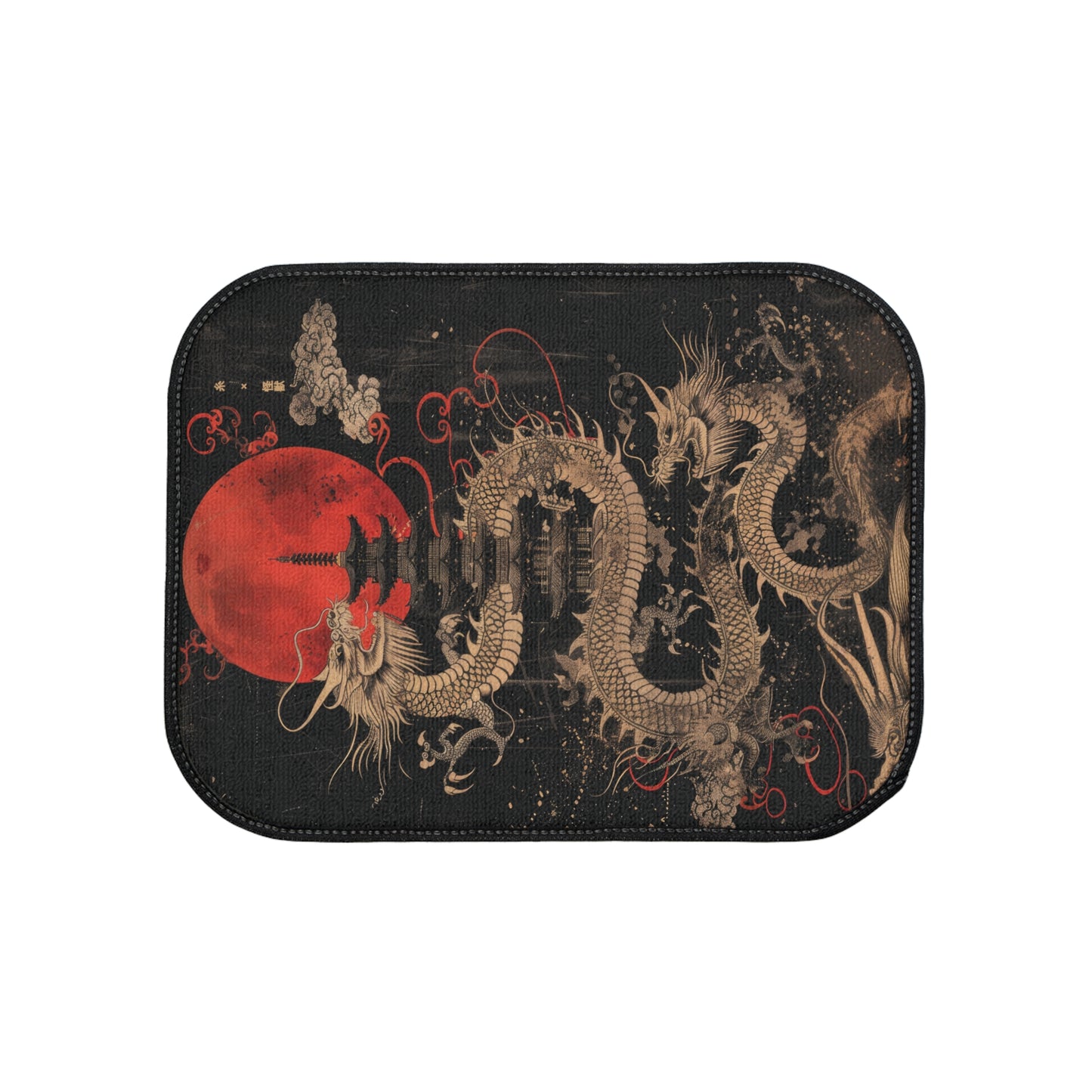 Imperial Dragon Majesty Car Mat | Car Floor Mats, 1pc | traditional Japanese art