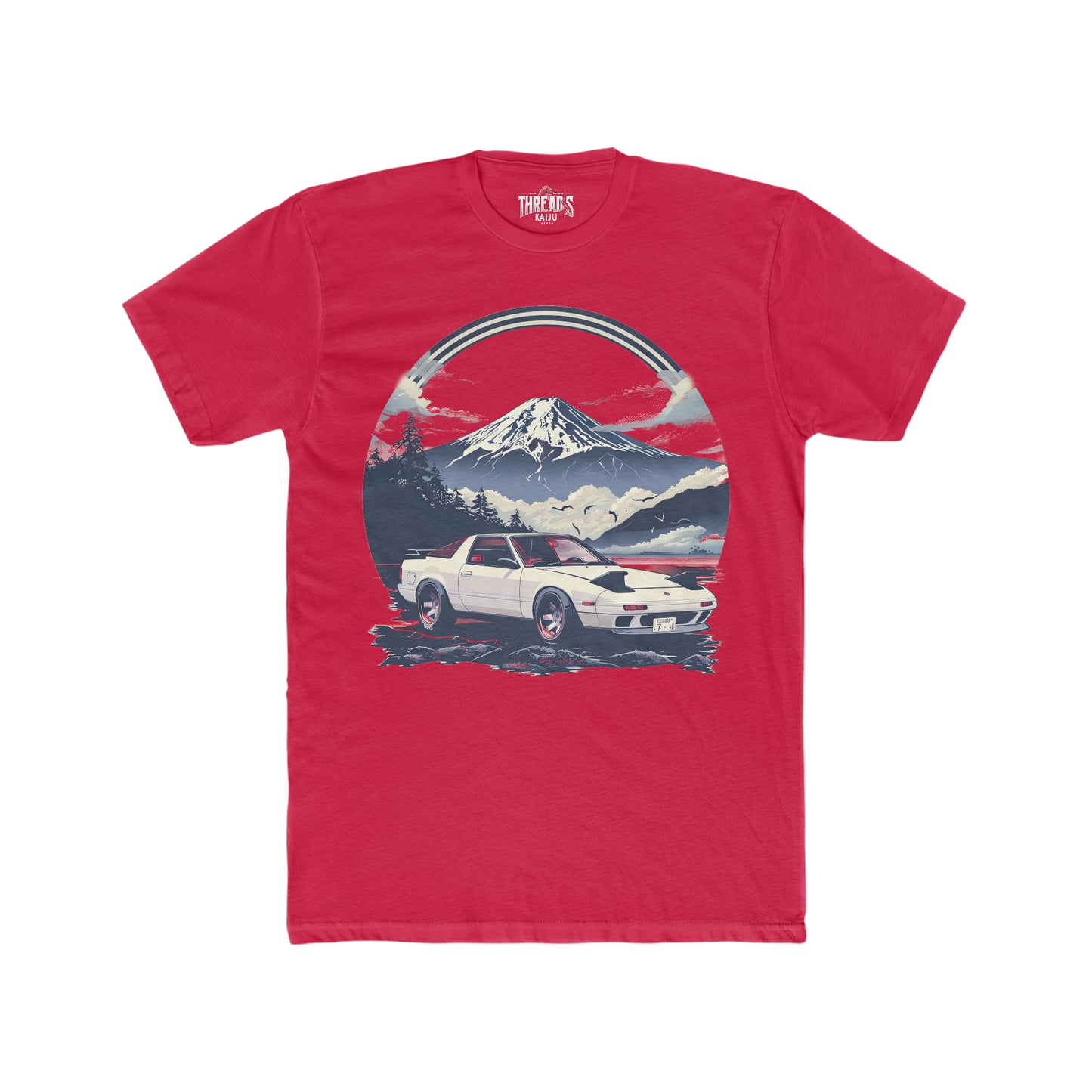 Rising Sun Roadster Tee - Classic Mazda Miata Design, JDM Enthusiast Shirt