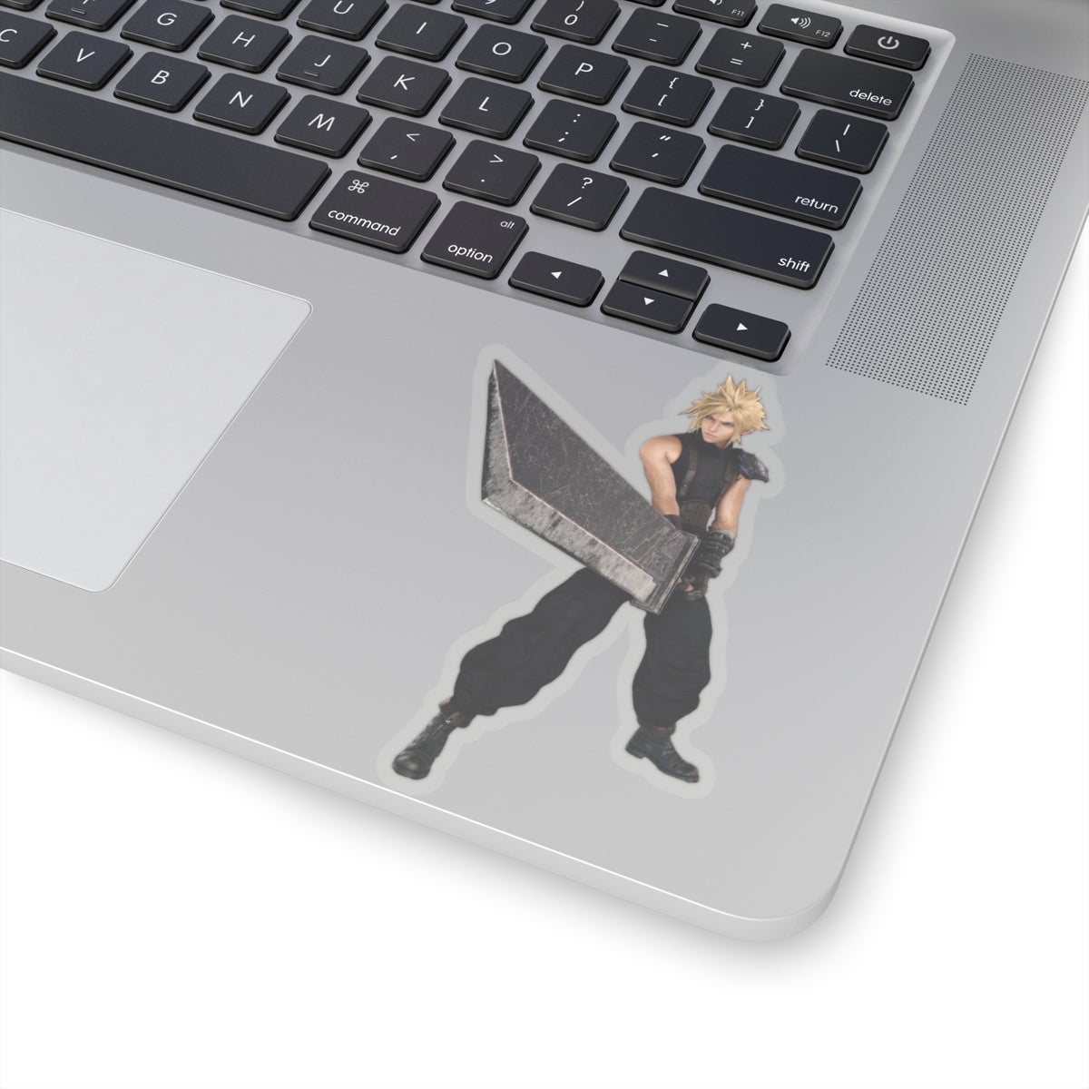 Cloud Strife FF7 Sticker - Vinyl Decal for Laptop, Water Bottle - Final Fantasy Art, Final Fantasy |