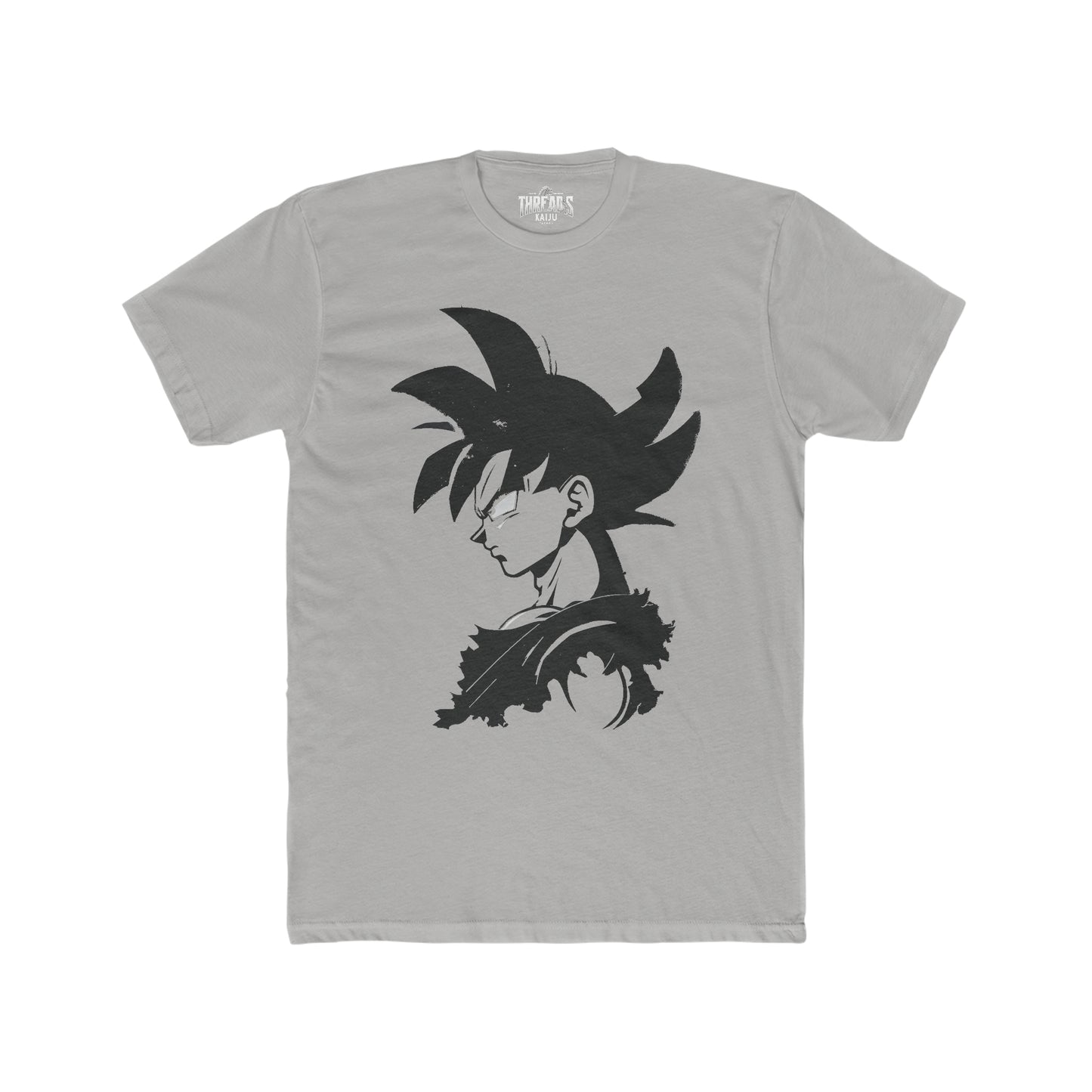 Stealth Goku Workout Shirt - Minimalist Super Saiyan Tee for Anime Fans & Fitness Enthusiasts