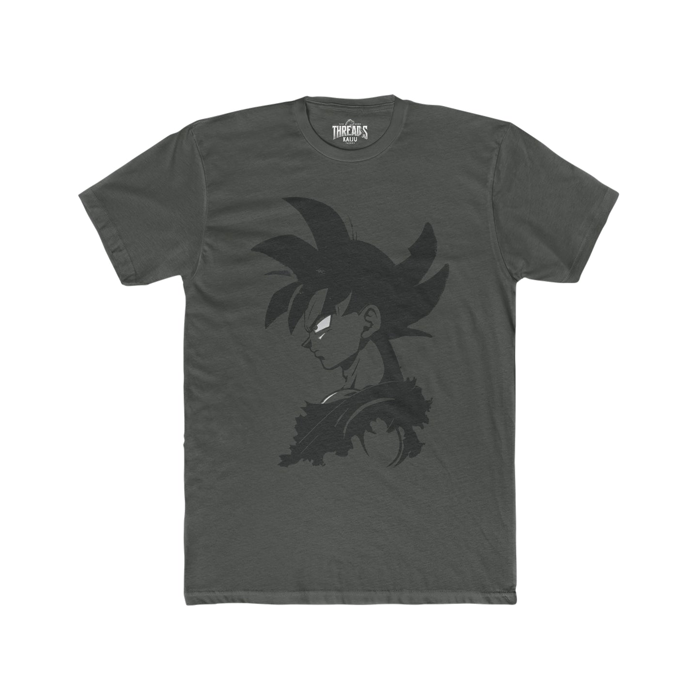 Stealth Goku Workout Shirt - Minimalist Super Saiyan Tee for Anime Fans & Fitness Enthusiasts