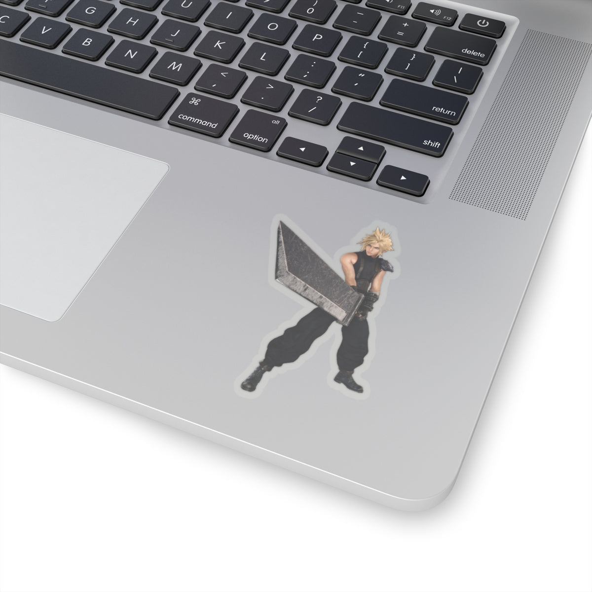 Cloud Strife FF7 Sticker - Vinyl Decal for Laptop, Water Bottle - Final Fantasy Art, Final Fantasy |