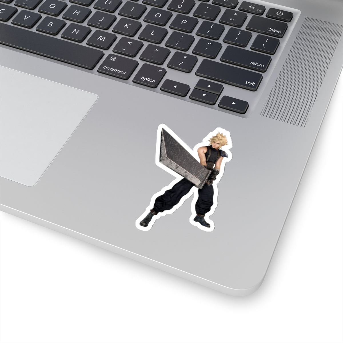 Cloud Strife FF7 Sticker - Vinyl Decal for Laptop, Water Bottle - Final Fantasy Art, Final Fantasy |