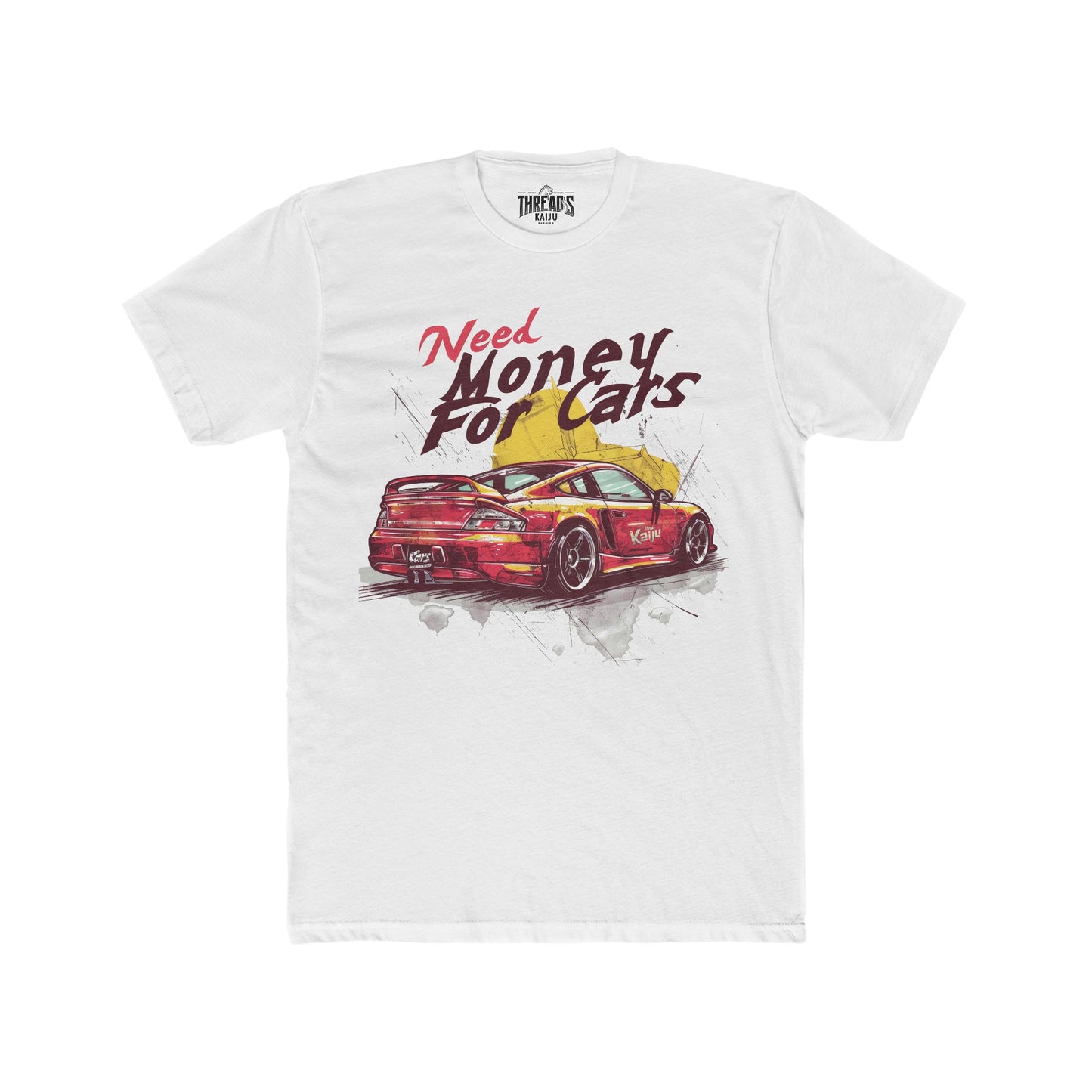 Need Money For Cars T-Shirt: Bank Account for Cars Fund T-Shirt, A Racer's Financial Plan in Style