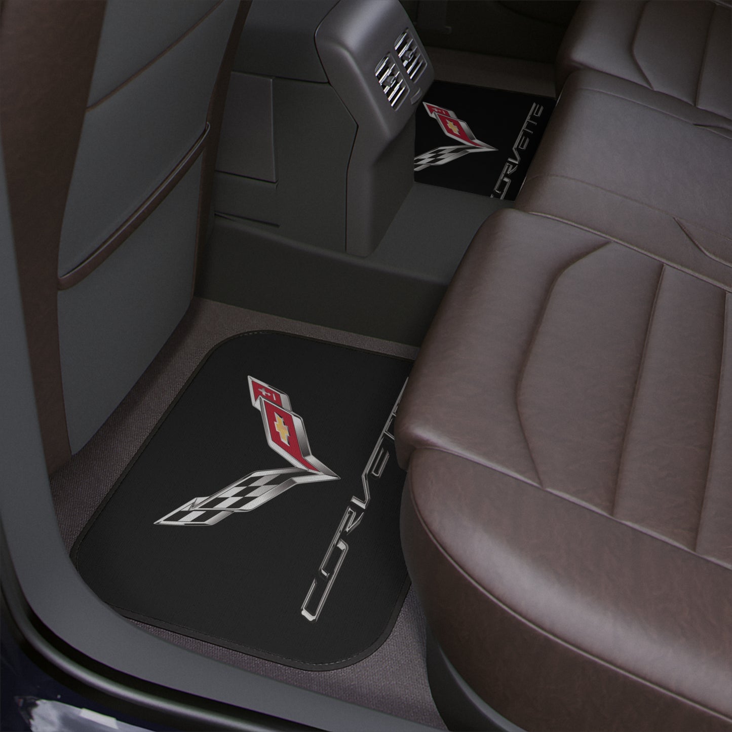 Car Floor Mats Corvette 2014-2018, Fun Gifts for Car Enthusiasts and Corvette Lovers, Unique Gifts from Friends for Birthdays or Christmas