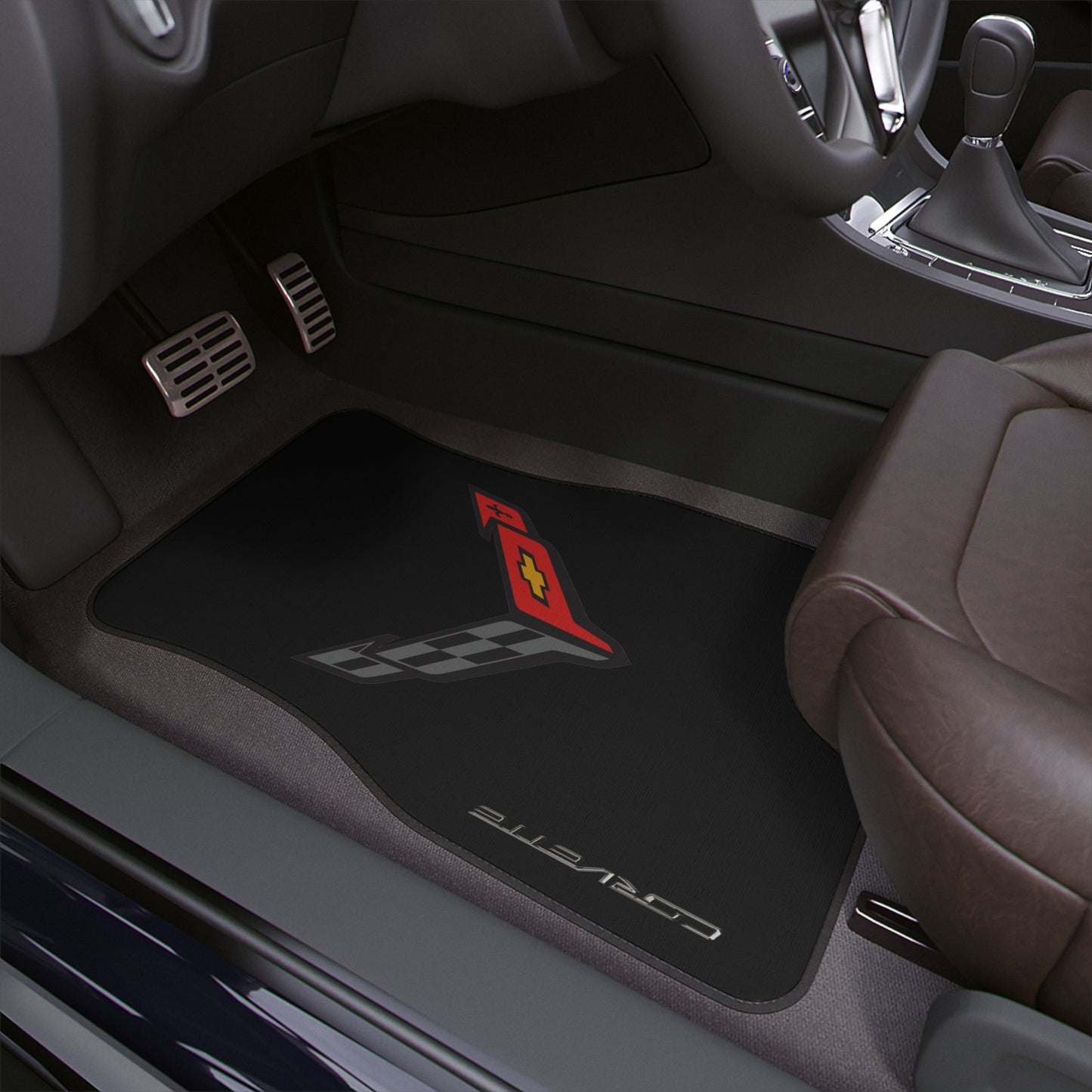 Corvette 2020 Car Floor Mat, Fun Gift for Car Enthusiasts - Durable and Stylish, Gifts from Car Lovers for Special Occasions