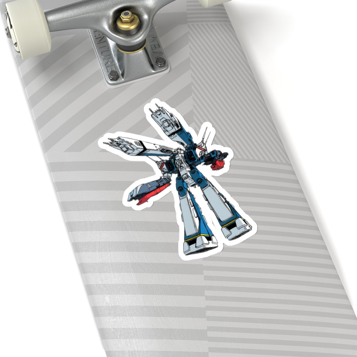 Macross Transformed Sticker, Macross Vinyl Sticker, Robotech, 80s anime sticker -