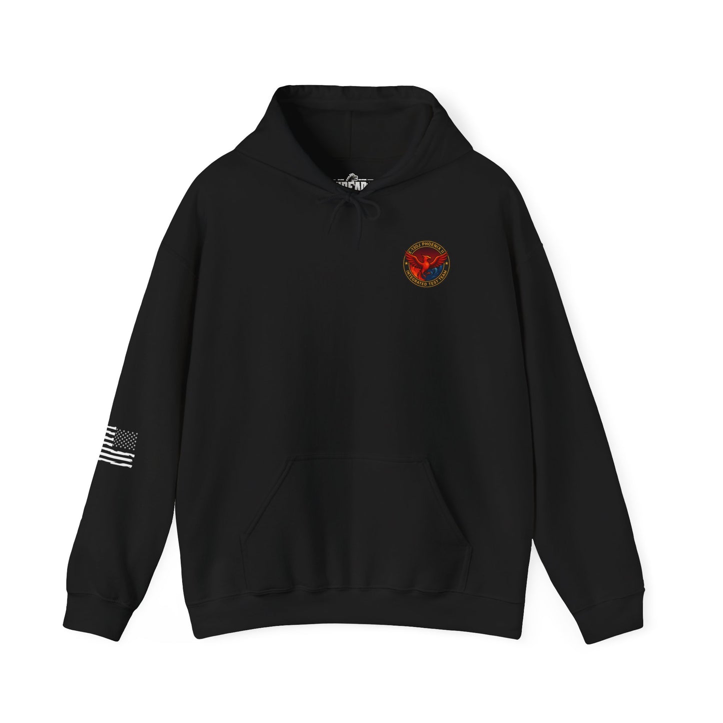 Tacahomies - Phoenix Tank Hoodie - Tactical Flames Military Crewneck Sweatshirt