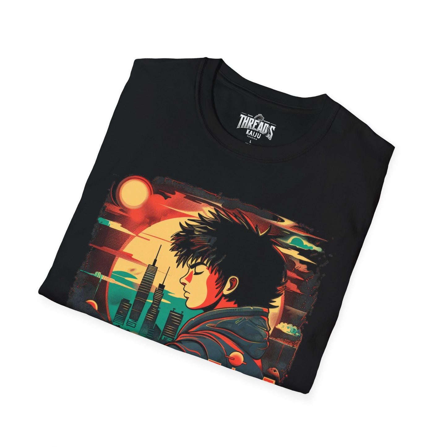 Take A Chill Pill T-Shirt - Akira-Inspired Anime Design - Black Cyberpunk Graphic Tee