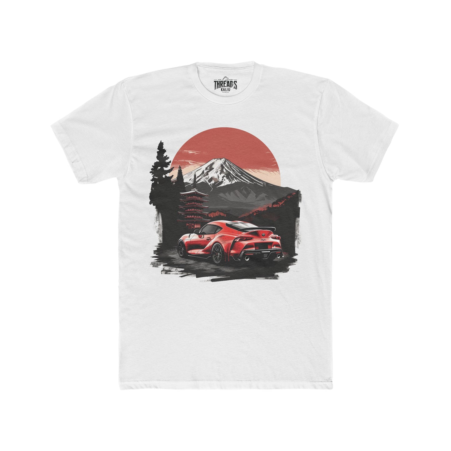 45th Anniversary Supra and Mt. Fuji T-Shirt - Collector's Edition Japanese Car Tee