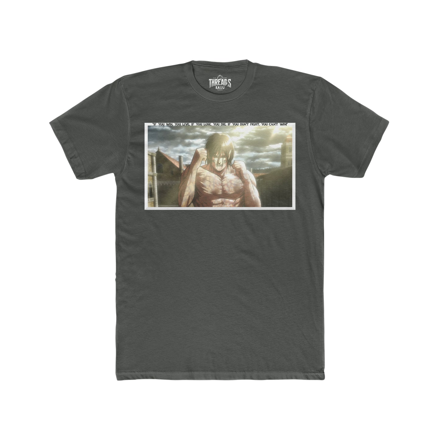 Attack Titan's Debut Tee - Epic Battle Cry from Anime's Fierce Warrior