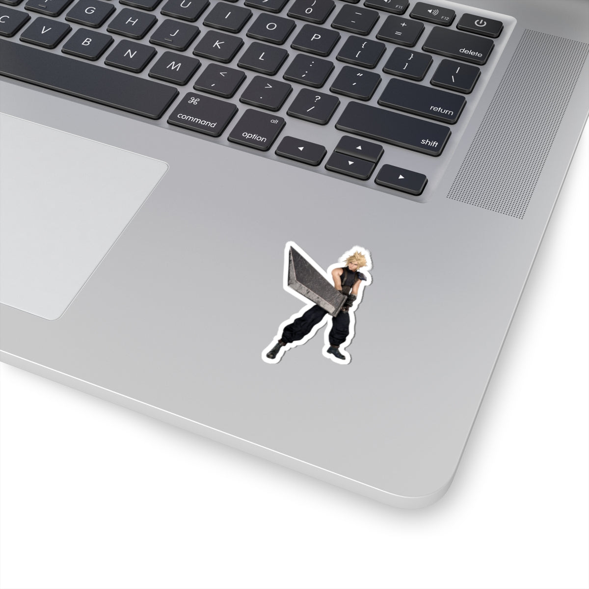 Cloud Strife FF7 Sticker - Vinyl Decal for Laptop, Water Bottle - Final Fantasy Art, Final Fantasy |