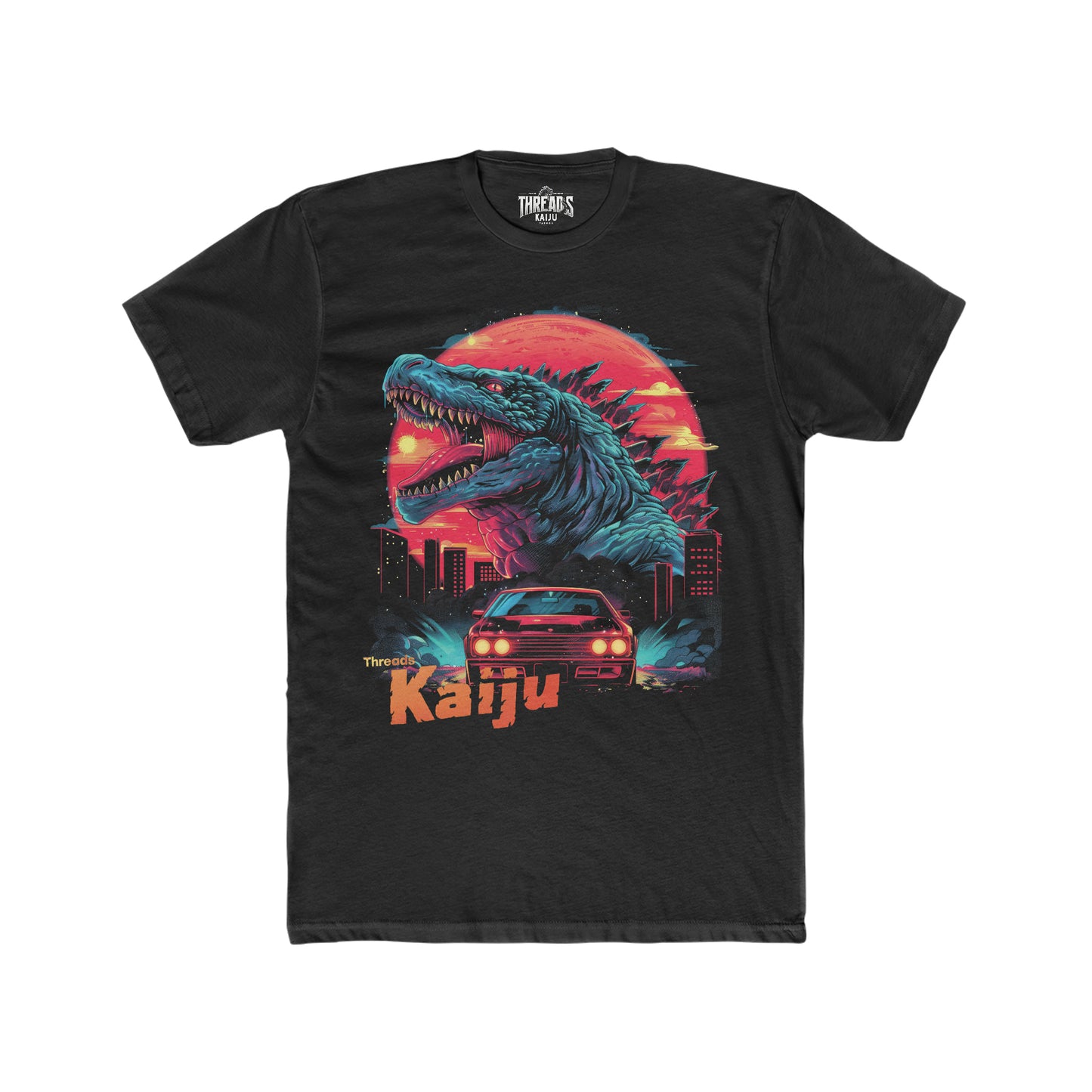 Neon Predator Unleashed Tee - JDM T-Shirt, Anime Apparel, Kaiju Graphic Tee, Japanese Car Culture Shirt, Urban Streetwear