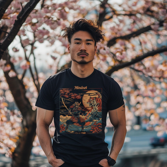 "Samurai Mindset" – Unleash Your Inner Warrior with this Epic T-Shirt!