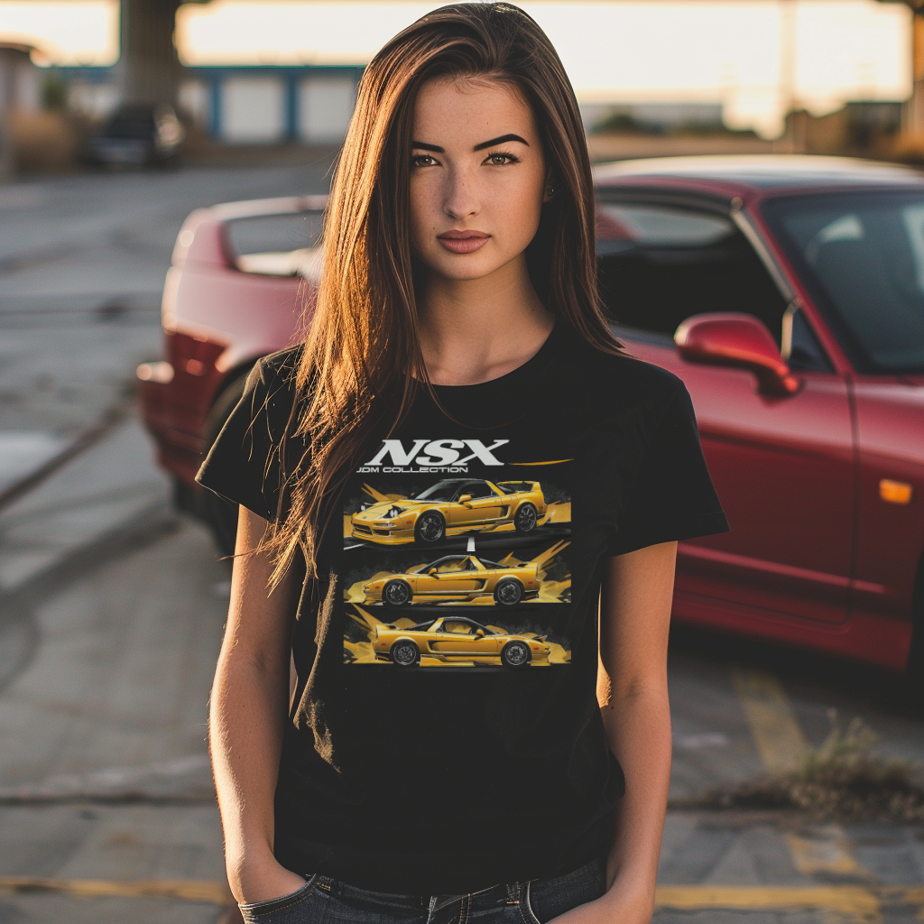 Triple NSX Power Tee – JDM Collection Car Enthusiast Shirt