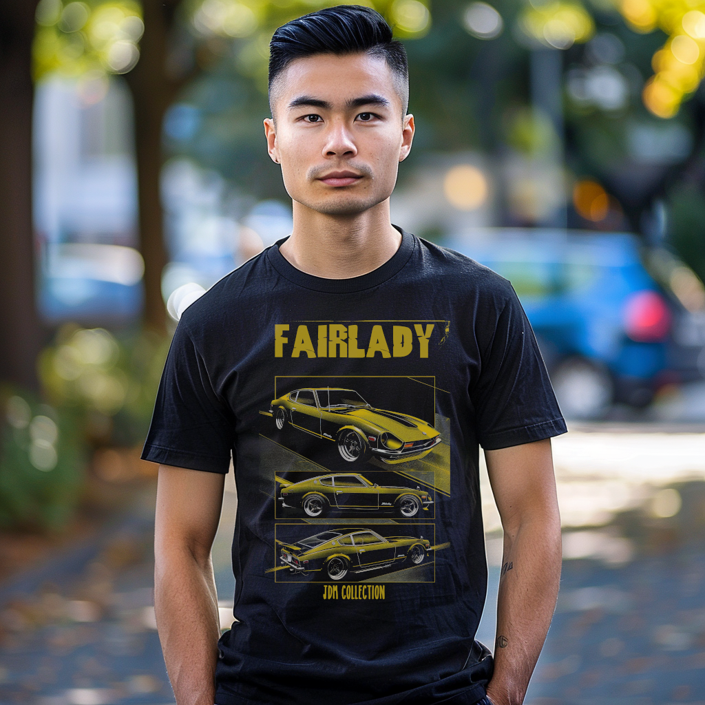 Vintage Datsun 240Z Tee – Classic Fairlady S30 Car Enthusiast Shirt, JDM Collection